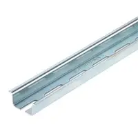 TS 35X15 2M STEEL SLOTTED
